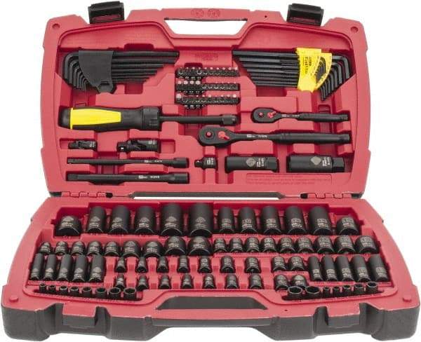 Stanley - 141 Piece Mechanic's Tool Set - Comes in Blow Mold Box - All Tool & Supply