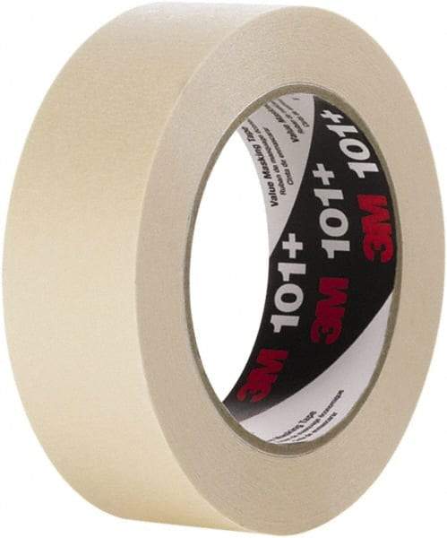 3M - 48mm Wide x 60 Yd Long Tan Paper Masking Tape - Series 101+, 5.1 mil Thick, 22 In/Lb Tensile Strength - All Tool & Supply