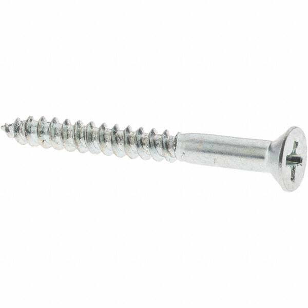 Value Collection - Sheet Metal Screws; System of Measurement: Inch ; Head Type: Flat ; Screw Size: #7 ; Length (Inch): 1-1/2 ; Drive Type: Phillips ; Material: Steel - Exact Industrial Supply