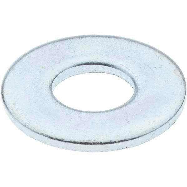 Value Collection - 5/16" Screw, Steel USS Flat Washer - 3/8" ID x 7/8" OD, 3/32" Thick, Zinc-Plated Finish - All Tool & Supply