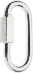 Value Collection - Zinc Steel Quick Link - 3/16" Diameter, 600 Lb Load Limit - All Tool & Supply