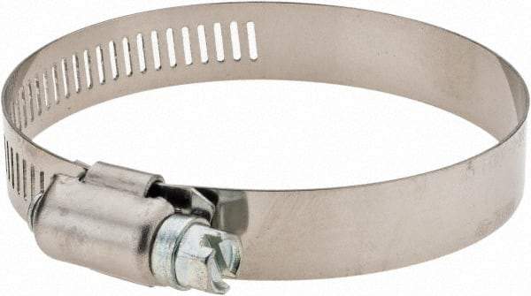 Value Collection - SAE Size 36, 1-13/16 to 2-3/4" Diam, Stainless Steel Worm Drive Clamp - 1/2" Wide - All Tool & Supply