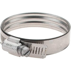 IDEAL TRIDON - SAE Size 40, 46 to 71mm Diam, Stainless Steel 360° Worm Drive Clamp - All Tool & Supply