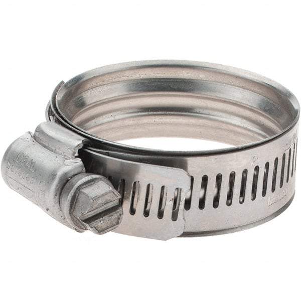 IDEAL TRIDON - SAE Size 24, 30 to 46mm Diam, Stainless Steel 360° Worm Drive Clamp - All Tool & Supply