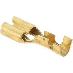 Import - Noninsulated Female Tab Terminal - Push In Connection, 14 to 12 AWG Compatible - All Tool & Supply