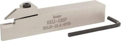 Iscar - HELI, External, Right Hand, 0.236 to 1/4" Groove Width, Indexable Grooving Tool Holder - 1" Shank Height, 1" Shank Width, 6" OAL - All Tool & Supply