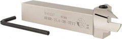 Iscar - HFH, External, Right Hand, 0.47" Max Depth of Cut, 0.118" Max Groove Width, Indexable Grooving Tool Holder - HFPR 30.. Insert Compatibility, 1" Shank Height, 1" Shank Width, 6" OAL - All Tool & Supply