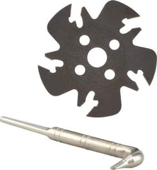 Iscar - Arbor Hole Connection, 0.5906" Depth of Cut, 63mm Cutter Diam, 0.3937" Hole Diam, 5 Tooth Indexable Slotting Cutter - SGSF Toolholder, GSF. Insert - All Tool & Supply