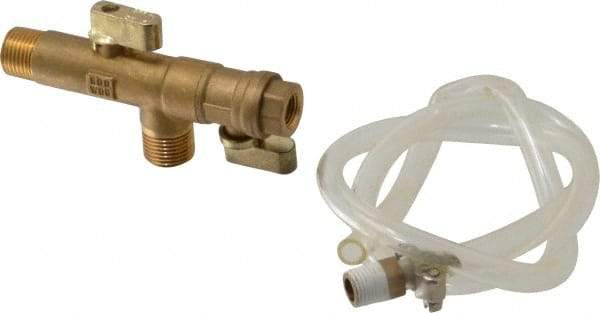 PRO-SOURCE - 1/2" Inlet, Self Cleaning Condensate Drain Kit - 1/2" NPT Outlet, 0 to 600 psi - All Tool & Supply