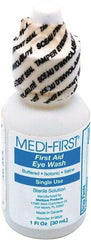 Medique - 1 oz Eyewash Solution Liquid - Comes in Bottle, Sterile - All Tool & Supply