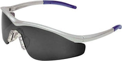 MCR Safety - Gray Lenses, Framed Safety Glasses - Anti-Fog, Scratch Resistant, Size Universal, Wrap Around - All Tool & Supply