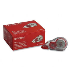 UNIVERSAL - Correction Fluid & Tape Type: Correction Tape Non-Refillable Tape Size: 1/5 x 315" - All Tool & Supply