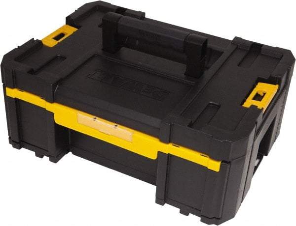 DeWALT - 1 Compartment 1 Drawer Tool Organizer - 12-1/4" Wide x 6-7/8" Deep x 6-55/64" High, Structural Foam, Black/Yellow - All Tool & Supply