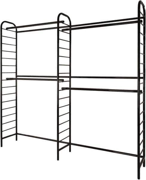 ECONOCO - 16" Wide, 88 High, Open Shelving Accessory/Component - Steel, Semi-Gloss Finish, 96" Long, Use with Ladder System - All Tool & Supply