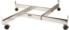 ECONOCO - Open Shelving Accessory/Component - Steel, Chrome Finish, 24" Long, Use with Grid Panels - All Tool & Supply