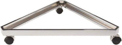 ECONOCO - Open Shelving Accessory/Component - Steel, Chrome Finish, 24" Long, Use with Grid Panels - All Tool & Supply