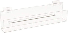 ECONOCO - 16" Wide x 2" Deep x 4" High, Acrylic Greeting Card Shelf - Clear - All Tool & Supply