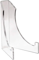 ECONOCO - 6" Deep x 8" High, Acrylic Display Easel - Clear - All Tool & Supply