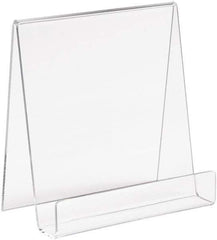 ECONOCO - 5-1/2" Wide x 6" High, Acrylic Display Easel - Clear - All Tool & Supply