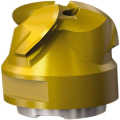 Seco - MP10 Grade F40M Carbide Ball Nose Milling Tip Insert - 3 Flutes, 10mm Cutting Diam, 7mm Depth of Cut, 0.197" Cnr Rad - All Tool & Supply