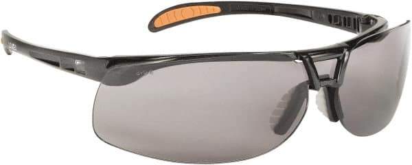 Uvex - Gray Lenses, Frameless Safety Glasses - Scratch Resistant, Adjustable Temples, Size Universal, Wrap Around - All Tool & Supply