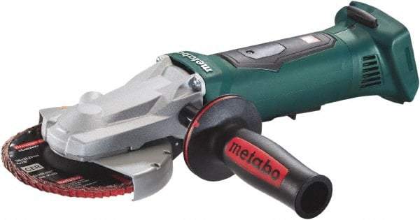 Metabo - 5" Wheel Diam, 8,000 RPM, Cordless Angle & Disc Grinder - 5/8-11 Spindle - All Tool & Supply