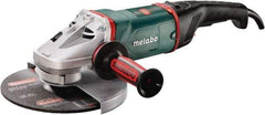 Metabo - 9" Wheel Diam, 6,600 RPM, Corded Angle & Disc Grinder - 5/8-11 Spindle - All Tool & Supply