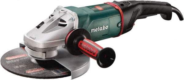 Metabo - 9" Wheel Diam, 6,600 RPM, Corded Angle & Disc Grinder - 5/8-11 Spindle - All Tool & Supply