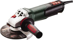 Metabo - 6" Wheel Diam, 9,600 RPM, Corded Angle & Disc Grinder - 5/8-11 Spindle, 120 Volts, 13.5 Amps - All Tool & Supply