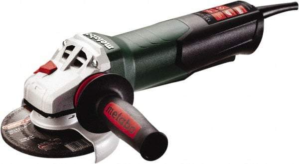 Metabo - 5" Wheel Diam, 11,000 RPM, Corded Angle & Disc Grinder - 5/8-11 Spindle, 120 Volts, 13.5 Amps - All Tool & Supply