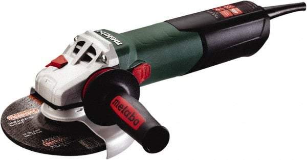 Metabo - 6" Wheel Diam, 8,500 RPM, Corded Angle & Disc Grinder - 5/8-11 Spindle, 120 Volts, 13.5 Amps - All Tool & Supply