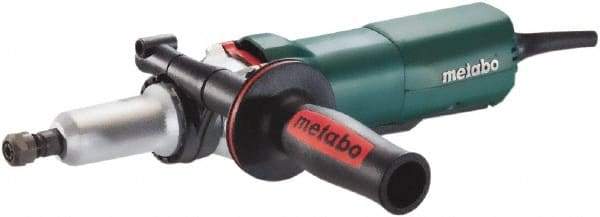 Metabo - 1/4 Inch Collet, 2,500 to 8,700 RPM, Straight, Electric Die Grinder - 120 Volt, 8.5 Amp, 8 Ft. Long Cord - All Tool & Supply