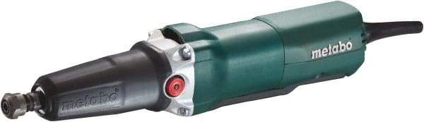 Metabo - 1/4 Inch Collet, 10,000 to 30,500 RPM, Straight, Electric Die Grinder - 120 Volt, 6.4 Amp, 8 Ft. Long Cord - All Tool & Supply