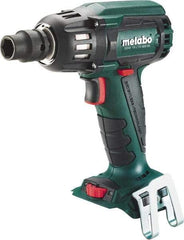 Metabo - 1/2" Drive 18 Volt Pistol Grip Cordless Impact Wrench & Ratchet - 2,150 RPM, 295 Ft/Lb Torque, Lithium-Ion Batteries Not Included - All Tool & Supply