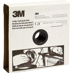 3M - 1" x 20 Yd 120 Grit Aluminum Oxide Shop Roll - Fine Grade - All Tool & Supply