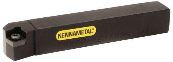 Kennametal - SCGC, Left Hand Cut, 12mm Shank Height x 12mm Shank Width, Neutral Rake Indexable Turning Toolholder - 160mm OAL, CC..09T3.. Insert Compatibility, Series Screw-On - All Tool & Supply