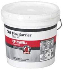 3M - 2 Gal Pail Red Acrylic & Latex Joint Sealant - -20 to 180°F Operating Temp, 10 min Tack Free Dry Time, Series CP 25WB - All Tool & Supply