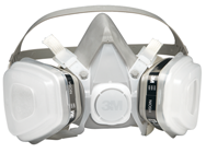 Half Facepiece Disposable Respirator Assembly; Medium 12/cs - All Tool & Supply