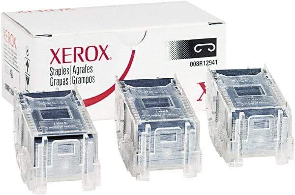 Xerox - 3.12" Leg Length, Steel Staples-Cartridge - 30 Sheet Capacity, For Use with Xerox 7760/4150 - All Tool & Supply