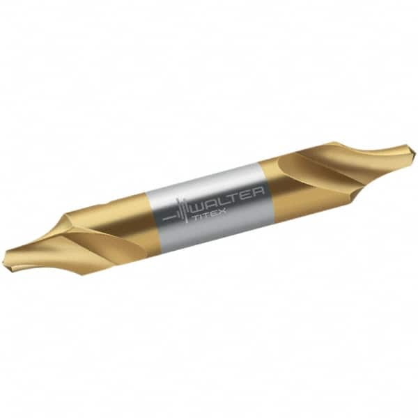 Walter-Titex - Metric Radius Cut 60° Incl Angle High Speed Steel Combo Drill & Countersink - All Tool & Supply