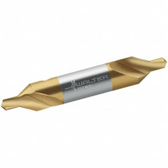 Walter-Titex - Metric Plain Cut 60° Incl Angle High Speed Steel Combo Drill & Countersink - All Tool & Supply