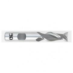 3/4 Dia. x 3-7/8 Overall Length 2-Flute Square End HSS-CO SE End Mill-Round Shank-Center Cutting-Uncoated - All Tool & Supply