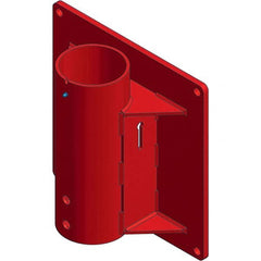 THERN - Davit Crane Bases Base Type: Wall Mount Base Finish/Coating: Red Powder Coat - All Tool & Supply