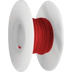 OK Industries - 26 AWG, 1 Strand, 30.4 m OAL, Copper Hook Up Wire - Red Kynar Jacket, 0.027" Diam - All Tool & Supply