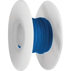 OK Industries - 26 AWG, 1 Strand, 30.4 m OAL, Copper Hook Up Wire - Blue Kynar Jacket, 0.027" Diam - All Tool & Supply