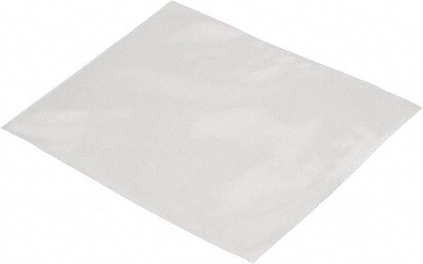 Made in USA - 10 x 10", 2 mil Open Top Polybags - Clear, Light-Duty - All Tool & Supply