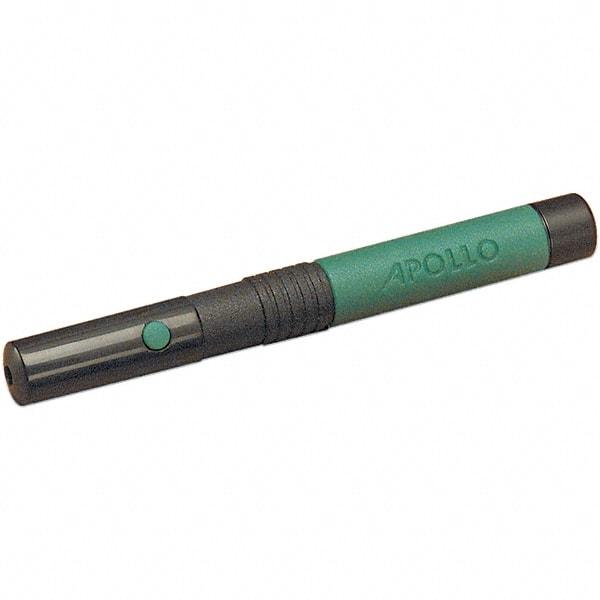 Quartet - Rubber & Metal Pen Size Laser Pointer - Jade Green, 2 AAA Batteries Included - All Tool & Supply