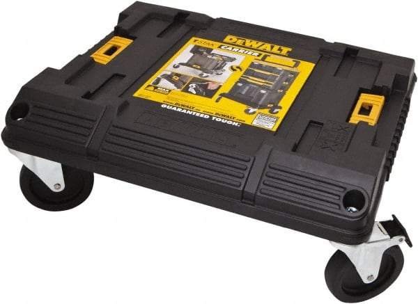 DeWALT - 220 Lb Capacity Steel Dolly - 18.92" Long x 17" Wide x 7" High, 0.39" Wheels - All Tool & Supply