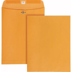 Quality Park - Mailers, Sheets & Envelopes; Type: Clasp Envelope ; Style: Clasp w/Gummed Flap ; Width (Inch): 13 ; Length (Inch): 10 ; Box Quantity: 250 ; Size: 10 x 13 - Exact Industrial Supply