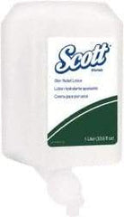 Scott - 1,000 mL Moisturizing Lotion - Comes in Dispenser Refill, Fresh Scent - All Tool & Supply